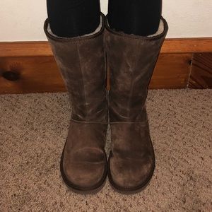 Women’s Authentic Tall Chocolate Brown UGGs